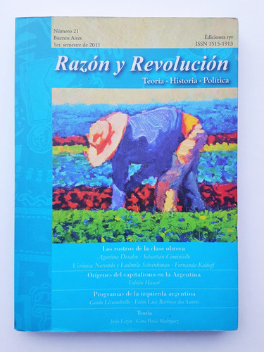 Razon Y Revolucion Teoria Historia Politica Ediciones Ryr 