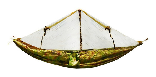 Imagen 3 de 9 de Hamaca Con Mosquitero Ultraliviana Hasta 190 Kg Pescacamping
