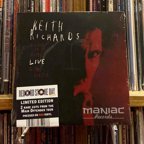Keith Richards Wicked As It Seems (live) 7 Pulgadas