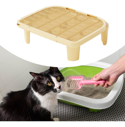 Rampa De Areia Para Gatos Para Limpeza Automática, Caixa De