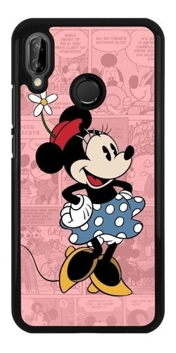 Funda Protector Para Huawei Minnie Mouse Moda Mujer N