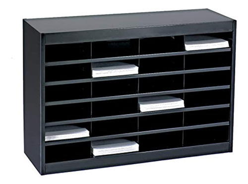 Safco Products E-z Stor Organizador De Literatura, 24 Compar