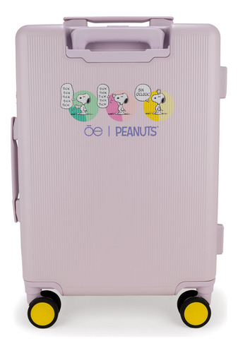 Maleta De Cabina 20 Plg Peanuts X Oe Lila Chico