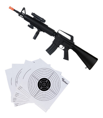 Airsoft Resorte M4 M16 A3 6mm Front Grip Xp