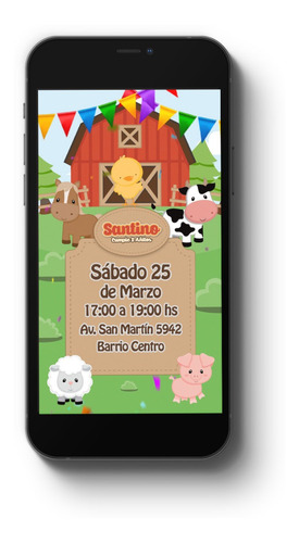 Video Invitacion Animada - Granja