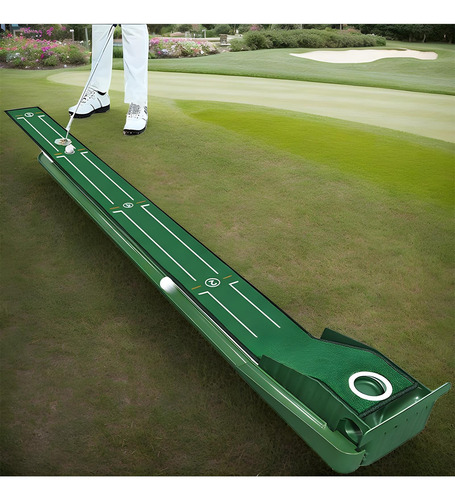 Poner Verde Interior Golf Coltando Alfombra Practice Poner V