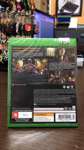 Jogo Batman: The Enemy Whitin - Xbox One