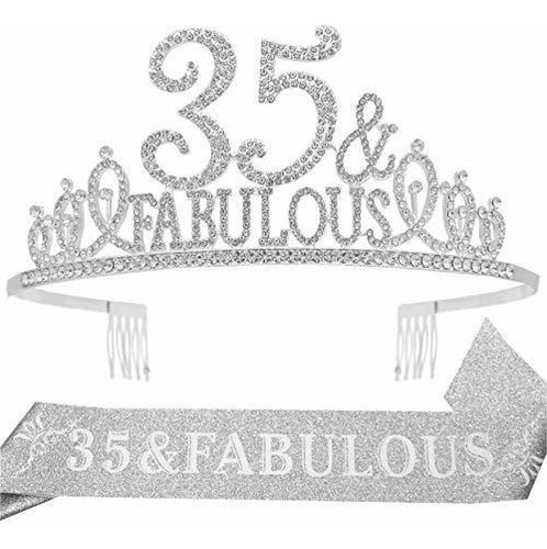 35 Cumpleaños Regalos Para Mujeres, 35 Cumpleaños Tiara Y Fa