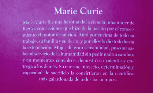 Marie Curie, Científica 2 Premio Nobel X 2 Libros Tapa Dura