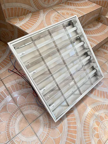 Luminárias 62x62 Usadas Todas Com Lâmpada