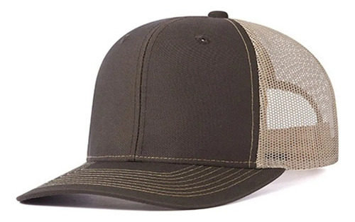 2 Gorras Trucker Beisbol Viseras Para Hombre Mujer Ajustable Negro Y Café Unitalla