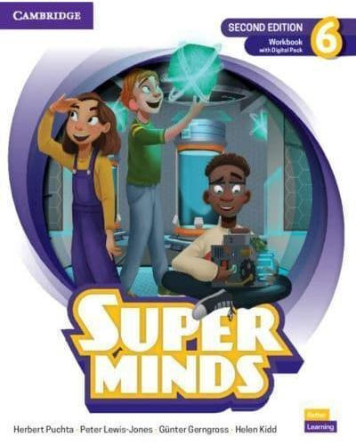 Super Minds Workbook, De Herbert Puchta, Peter Lewis-jones, Gunter Gerngross, Helen Kidd., Vol. 6. Editorial Cambridge, Tapa Blanda En Inglés, 2022