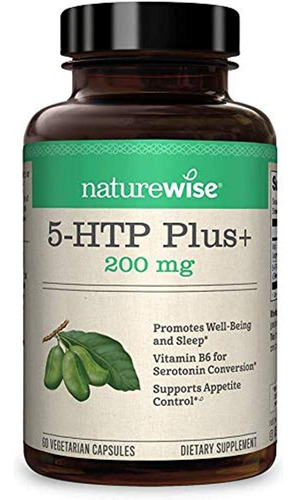 Naturewise 5-htp Puls + Potency 200mg Mood Support, Natural