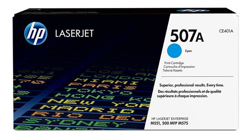 Toner Original Hp 507a Cian Ce401a  Laserjet Color M551