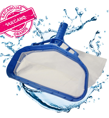 Sacahojas Pileta Piscina Bolsa Grande Vulcano P/ Mango 32mm.