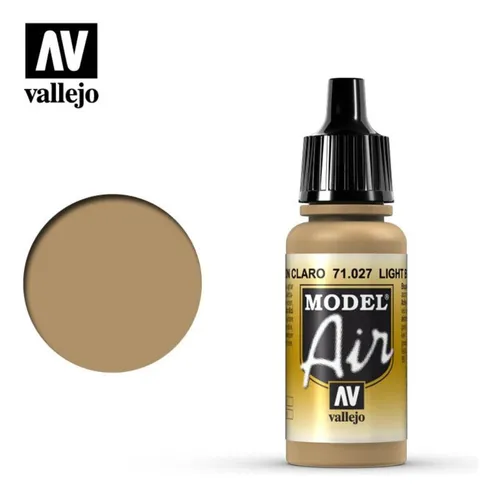 Acrilico Vallejo Model Air 71027 Marron Claro La Plata