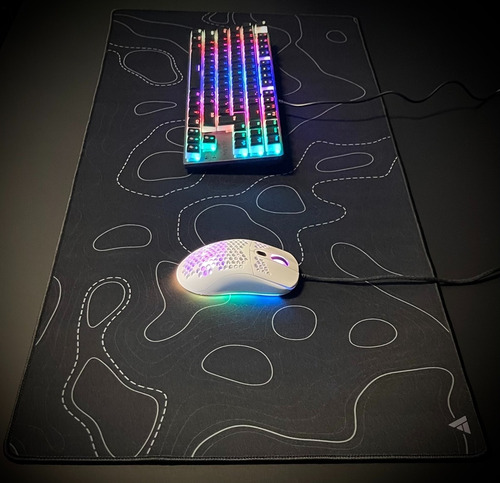 Mouse Pad Gamer Force One Skyhawk Dark Xxl 900x400