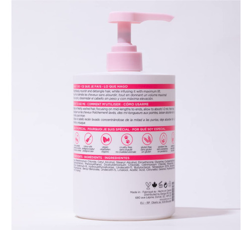 Condicionador Design.me Puff.me Volumizing Hydrating 960ml