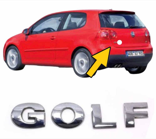 Emblema Golf De Volkswagen Golf