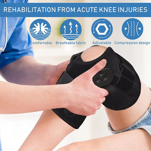 Hinged Knee Brace Adjustable Knee Support With