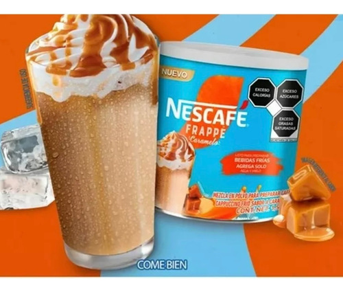 Mezcla Para Hacer Capuccino Frío Nescafé Lata 1.5kg