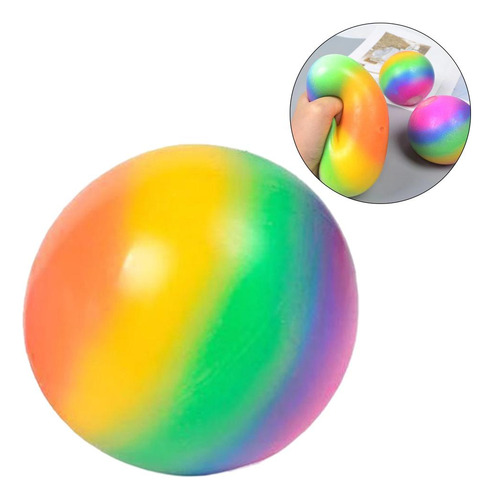 Bolas De Estresse Criativo Engraçado Brinquedo 6cm Colorido