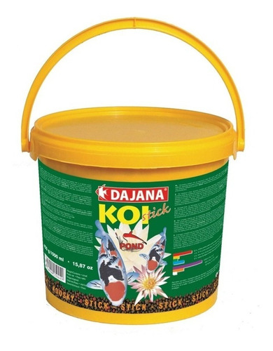 Dajana Koi Pellets 5000ml / 2250 Gr Pote Sellado Acuario Pez