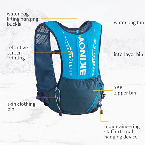 Aonijie 5l Mochila De Hidratación Al Aire Libre
