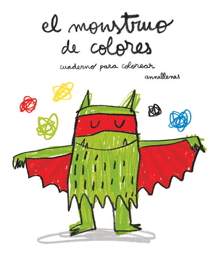 Libro El Monstruo De Colores. Cuaderno Para Colorear