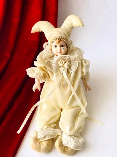 Muñeco arlequin antiguo on sale