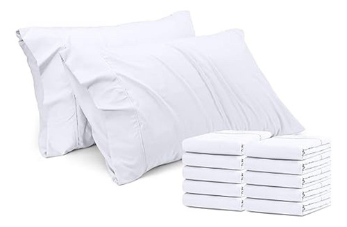 Utopia Bedding Fundas De Almohada King Paquete De 12