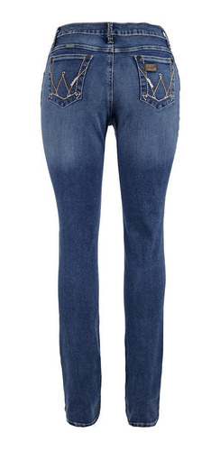 Imagen 3 de 6 de Jeans Vaquero Wrangler Mujer Slim Fit U11