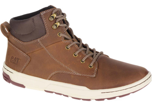 Bota Caterpillar Colfax Mid Dark Beige Para Hombre