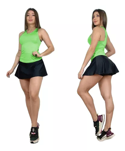 Ropa deportiva mujer gym, Conjuntos deportivos para mujer, Falda