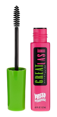 Imagen 2 de 5 de Máscara Pestañas Great Lash Waterproof Very Black Maybelline Color Negro