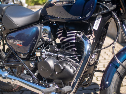 Imagen 14 de 25 de Royal Enfield Meteor 350 Stellar Marine Disponible Ya