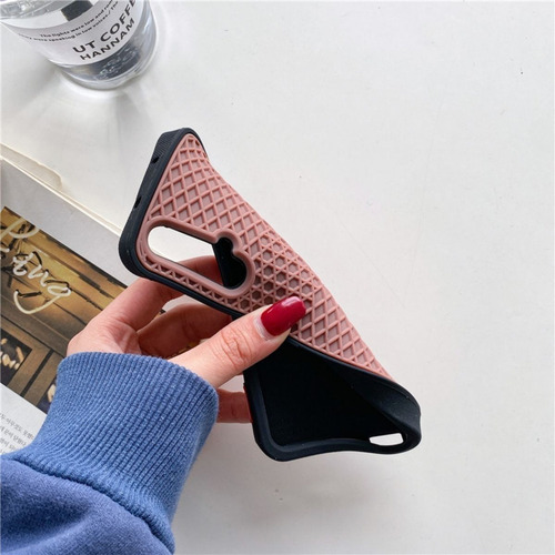 Funda De Silicona Waffle For Huawei P40 Enjoy 10se Honor 20