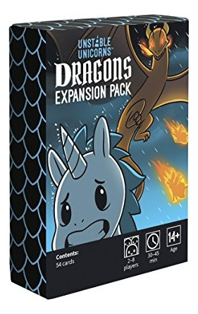 Paquete De Expansion De Unicorns Dragons Inestable