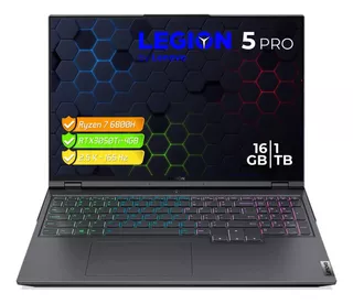 Portatil Gamer Lenovo Legion 5 Ryzen 7 1tb 16gb Rtx3050ti