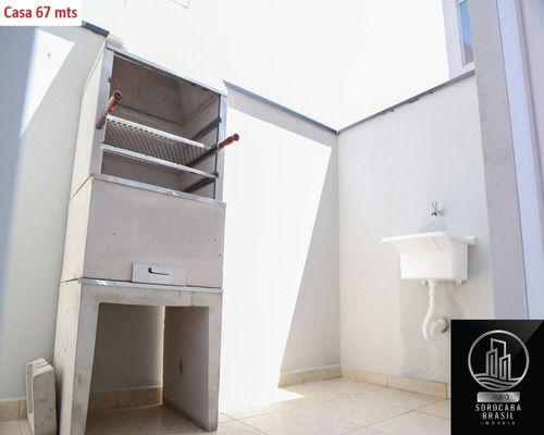 Sobrado Com 2 Dormitórios À Venda, 67 M² Por R$ 165.000 - Jardim Santa Esmeralda - Sorocaba/sp - Ca00074 - 67692364