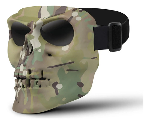 Máscara Calavera Paintball Airsoft Protección Moto Haloween