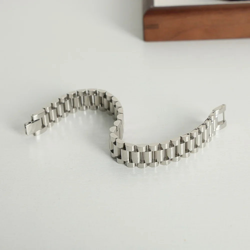 Titanium Steel Watch Chain Bracelet Geometric Shape Trendy