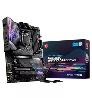 Motherboard Msi Z590 Gaming Carbon 1200 Hdmi Wifi Mexx 1