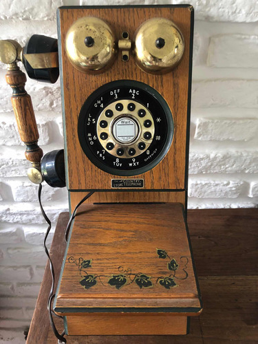 Teléfono Imitación Antiguo Funcionando