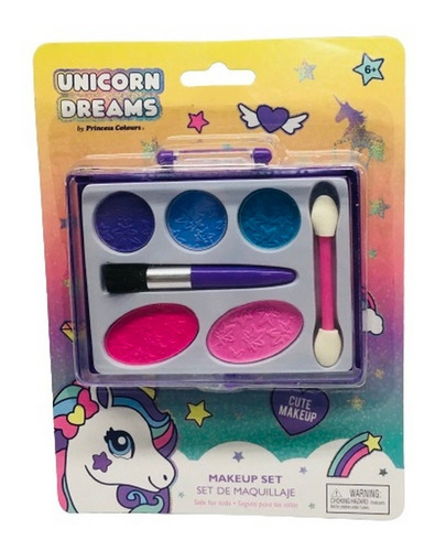 Unicorn Set Maquillaje Infantil Cosmetico Ar1 1818a Ellobo