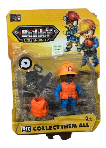 Constructor Figura Coleccionable Con Accesorios Blister 6528