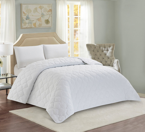Pad Relleno 200 Grs Twin Size Línea Eger Color Blanco
