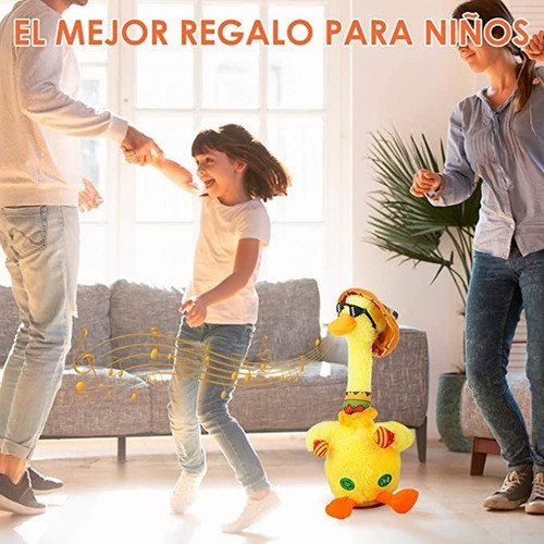 * Juguetes Pato Bailarín Recargable Y Repetible, 120