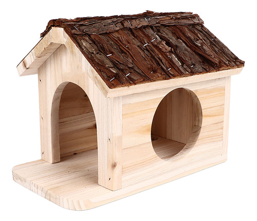 Casa Escondite De Madera Para Hámster Hecha A Mano, De Gran