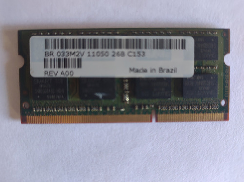 Imagem 2 de 2 de Memória Ram Color Verde 4gb 1x4gb Smart